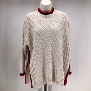Shannon Passero Designer Long Sleeve Ivory Sweater Size S